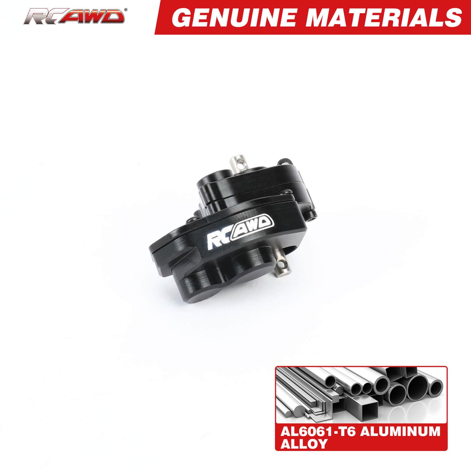 Amazon | RCAWD SCX24 トランスミッションギアボックス ステンレス